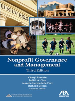 cover image of Nonprofit Governance and Management